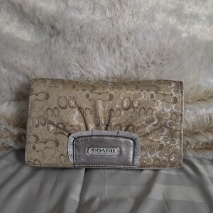 Coach Optic Lurex Crossbody / Clutch